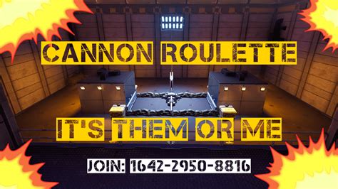russian roulette fortnite code|Cannon Roulette 1642.